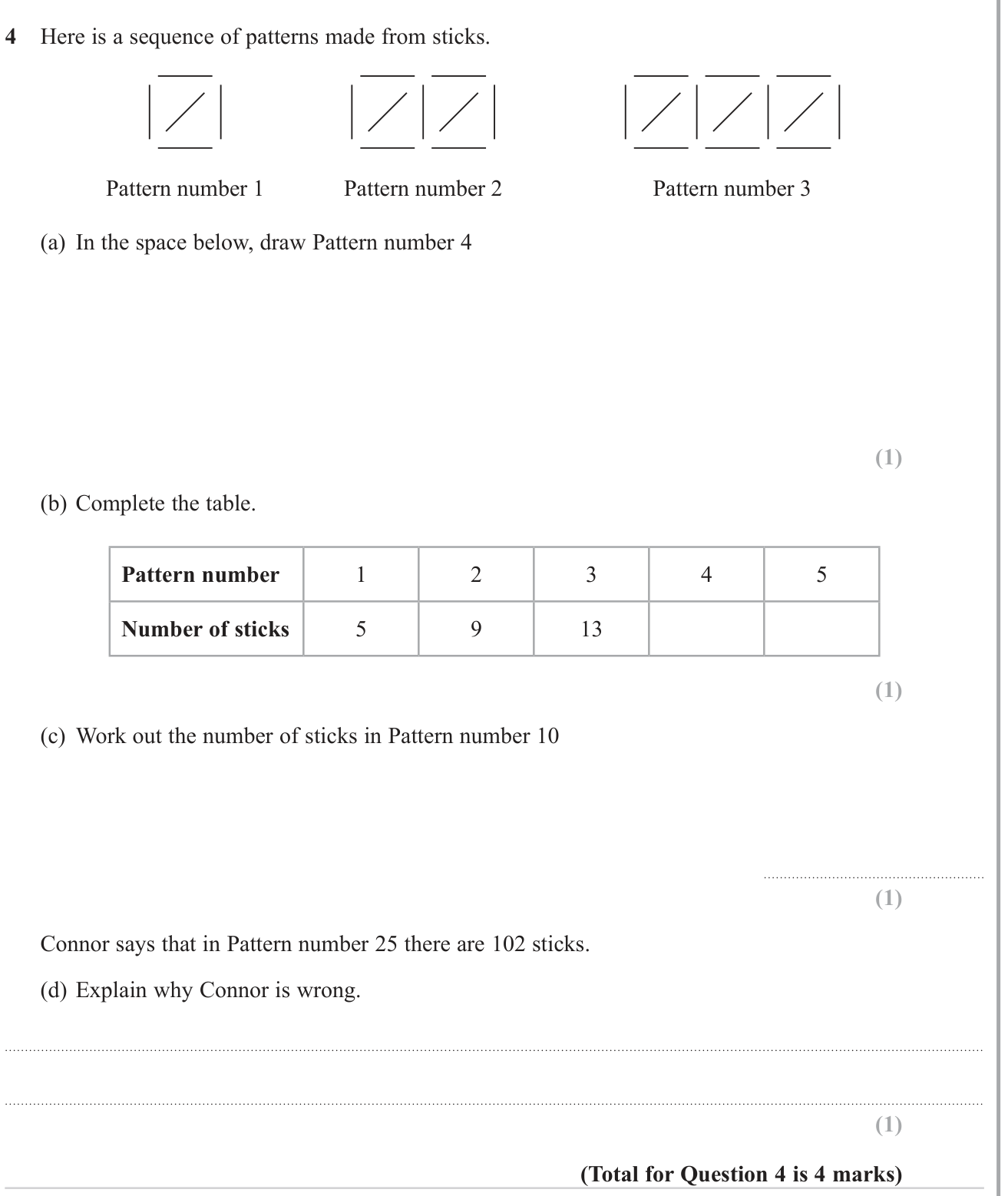 Sequences question 5