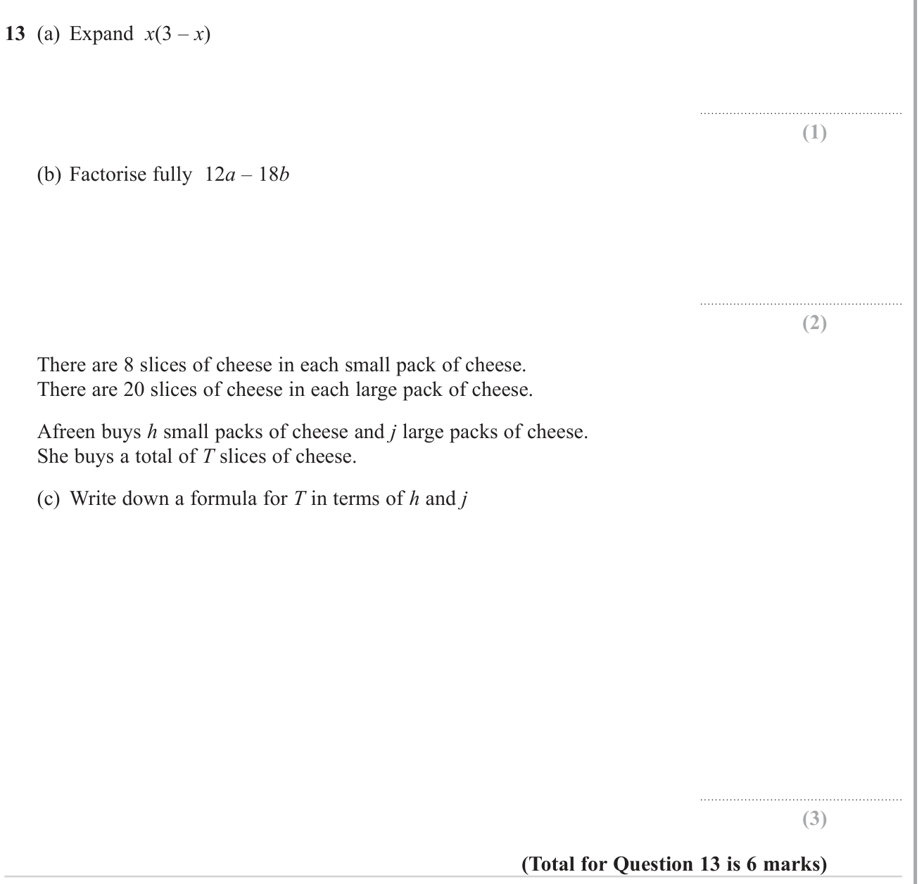 Factorization question 8