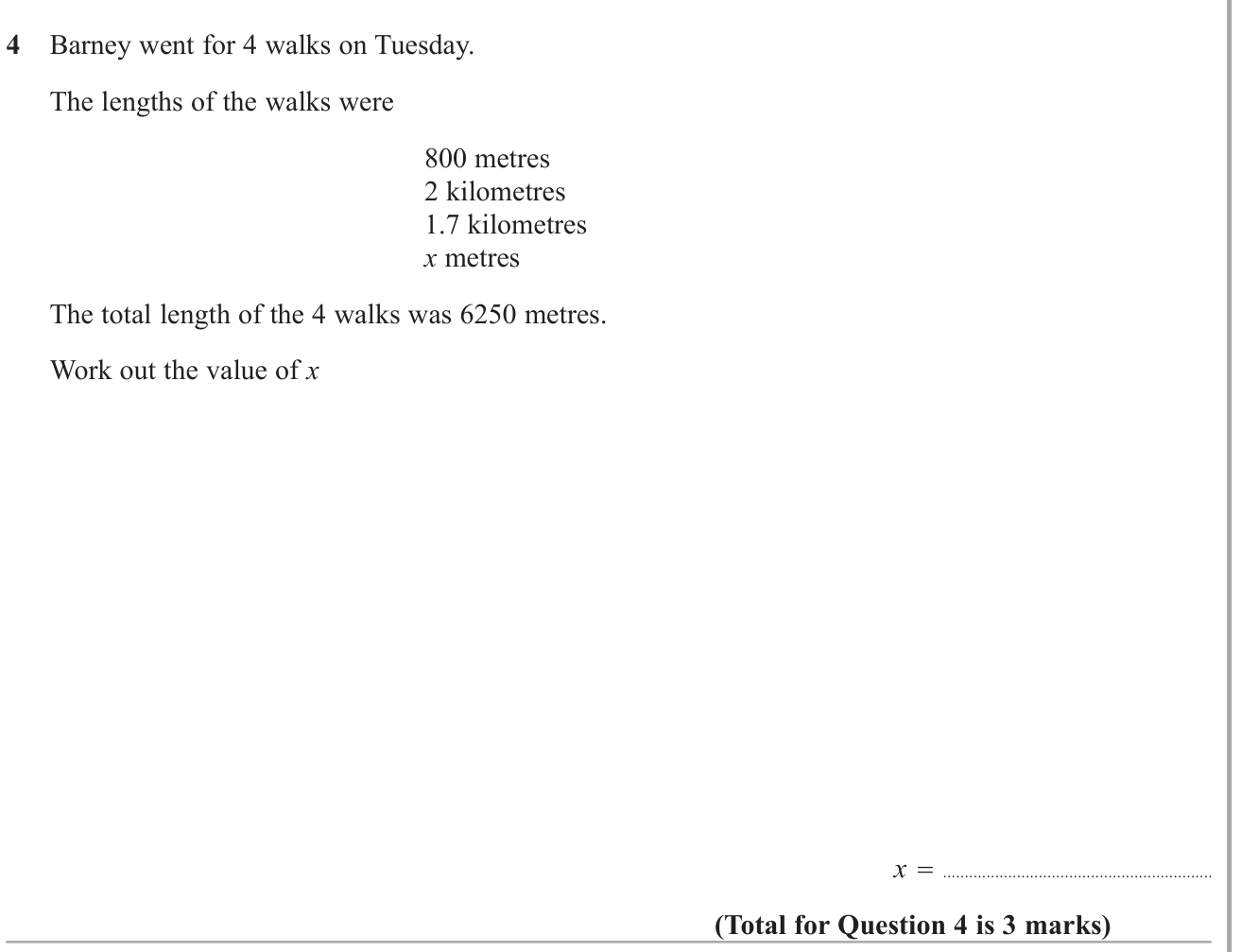 Sequences question 6