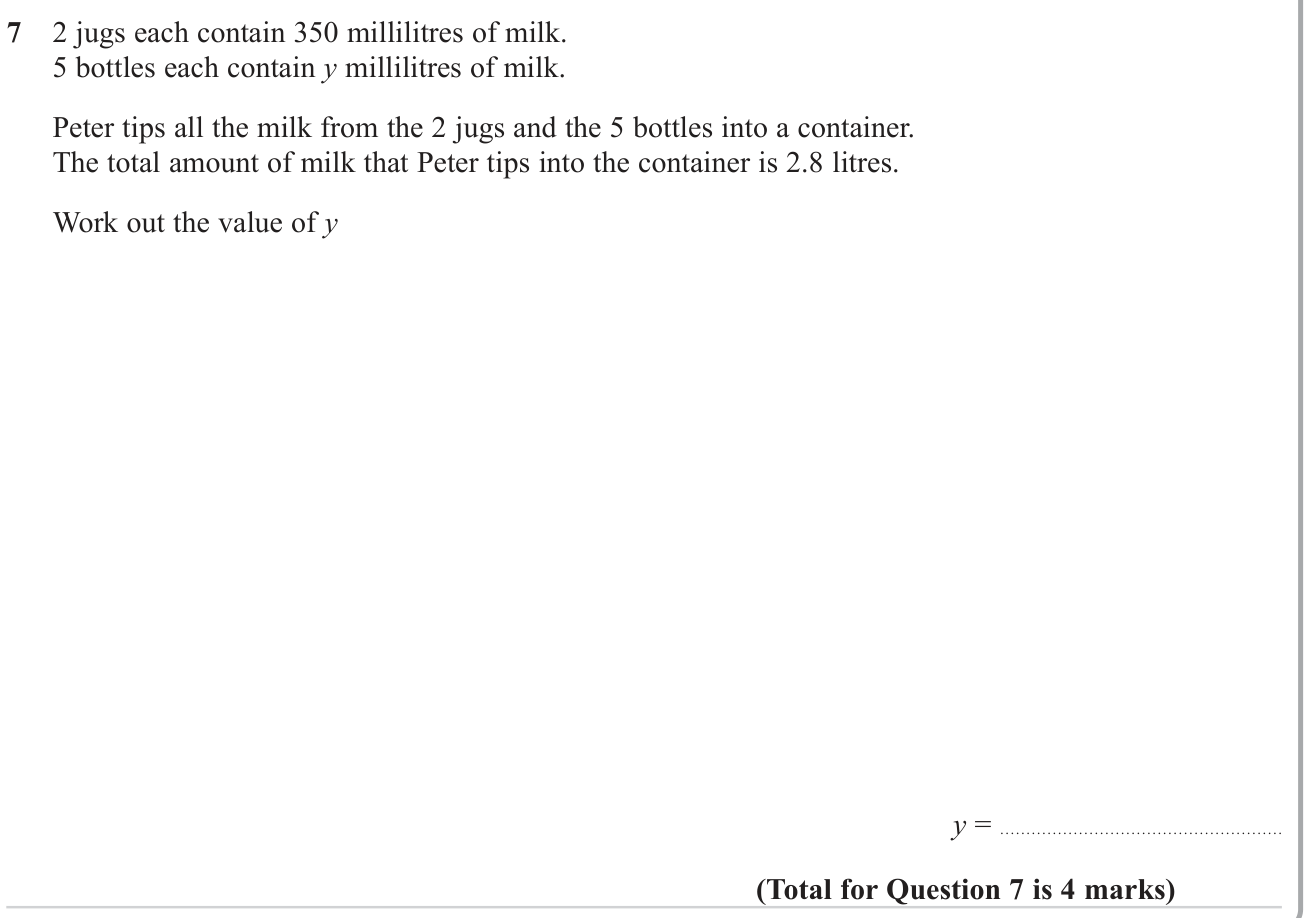 Basic algebra question 10
