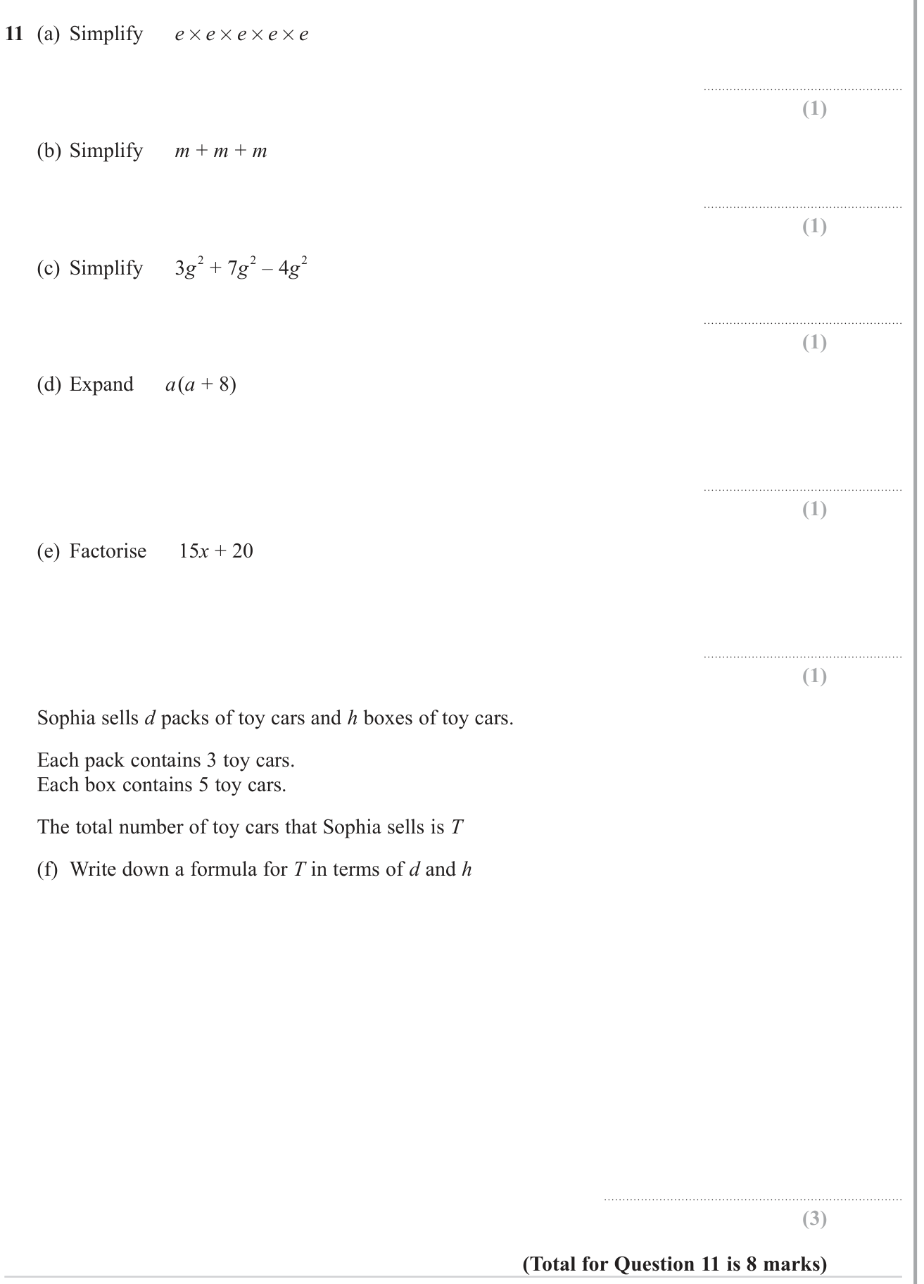 Factorization question 10