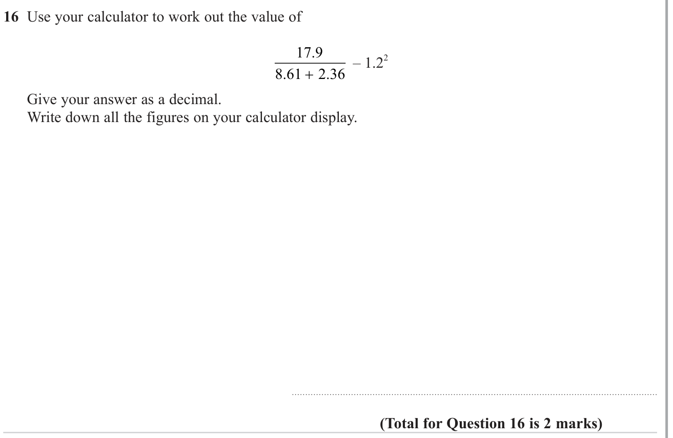 The four rules question 14