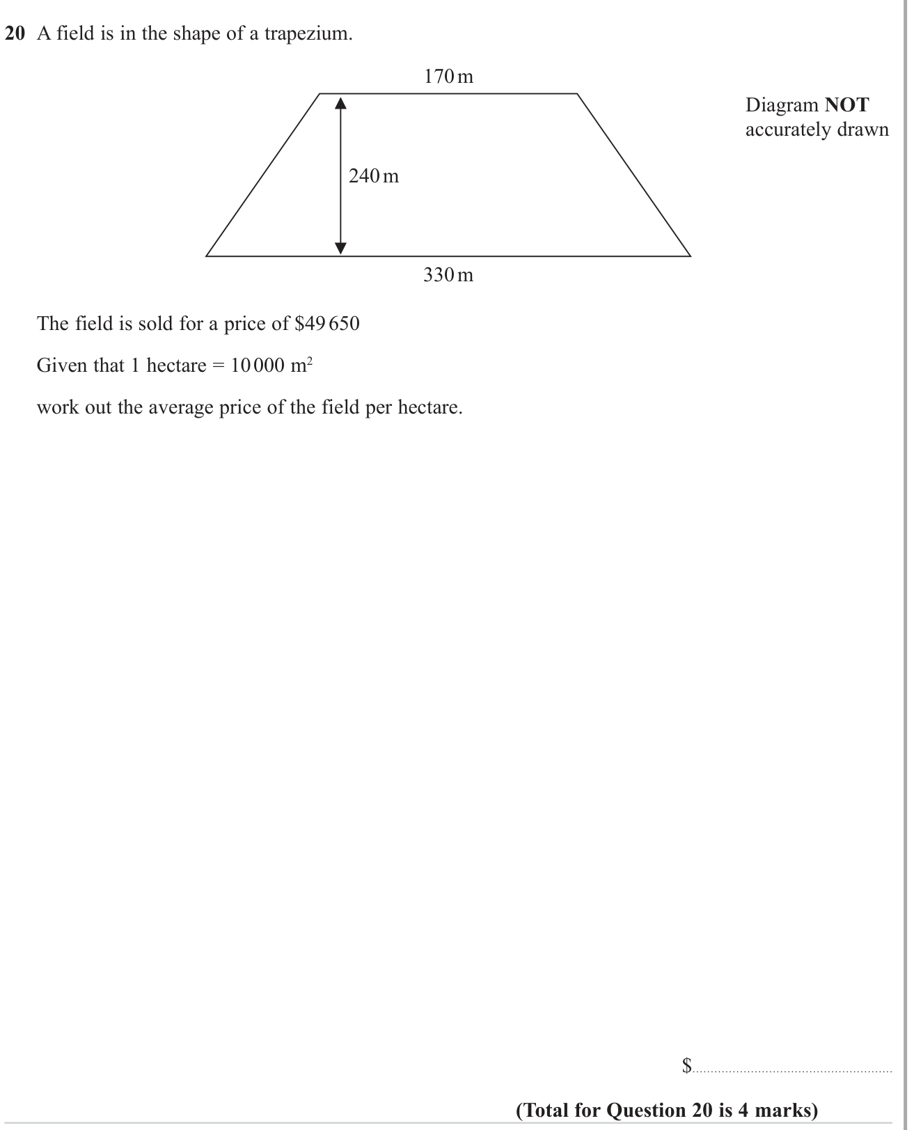 The four rules question 19