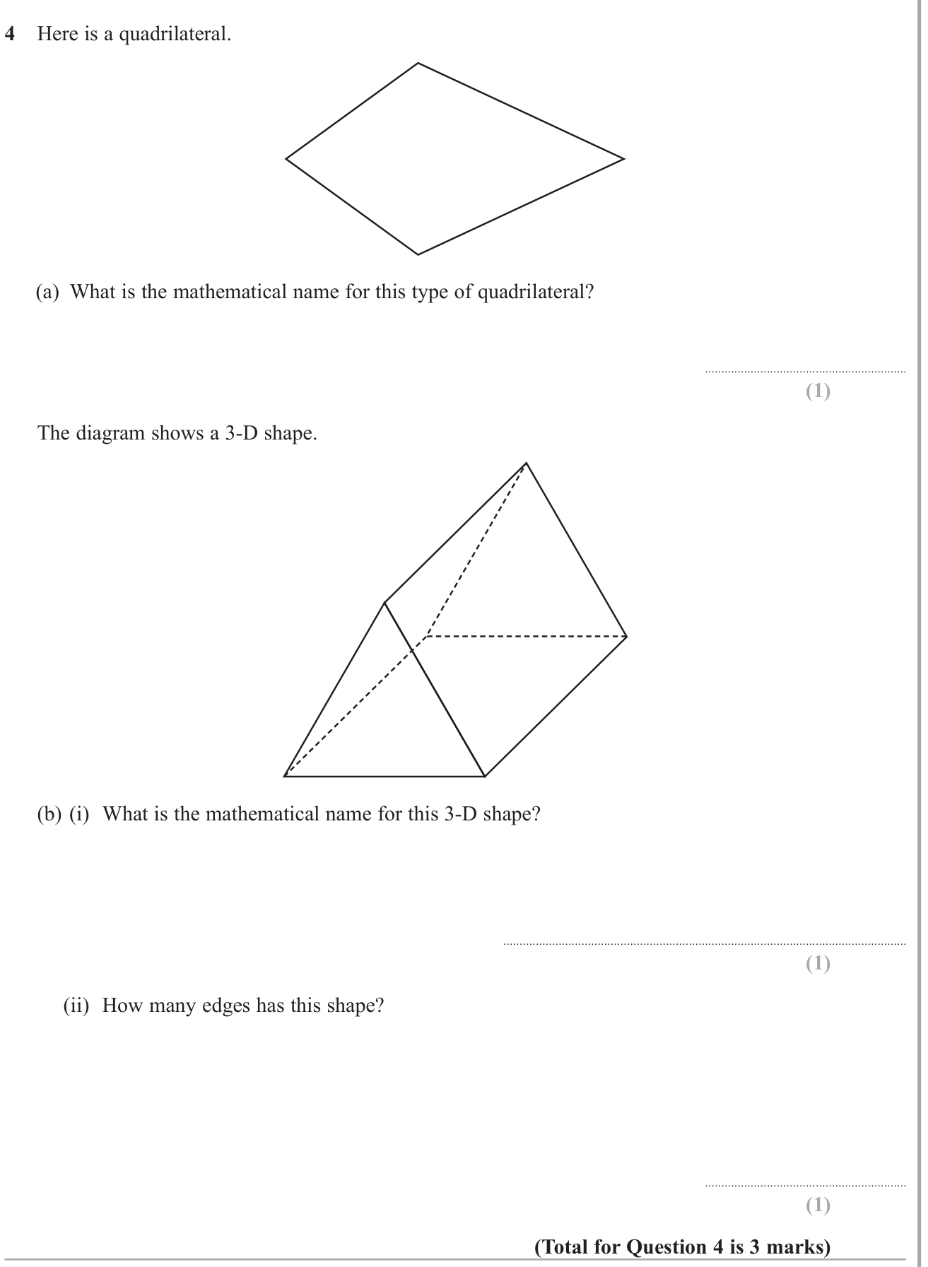 The four rules question 20