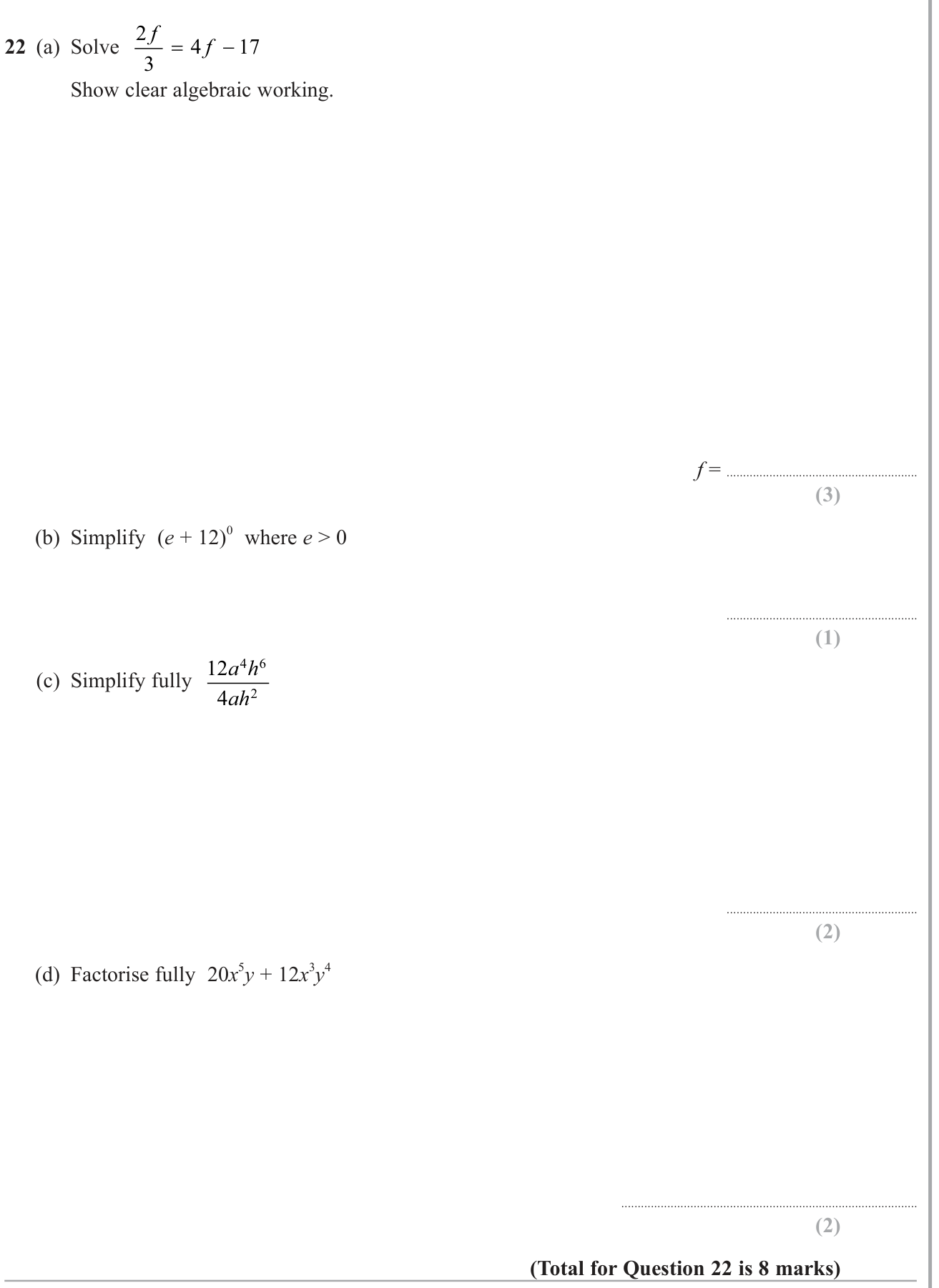 Factorization question 13