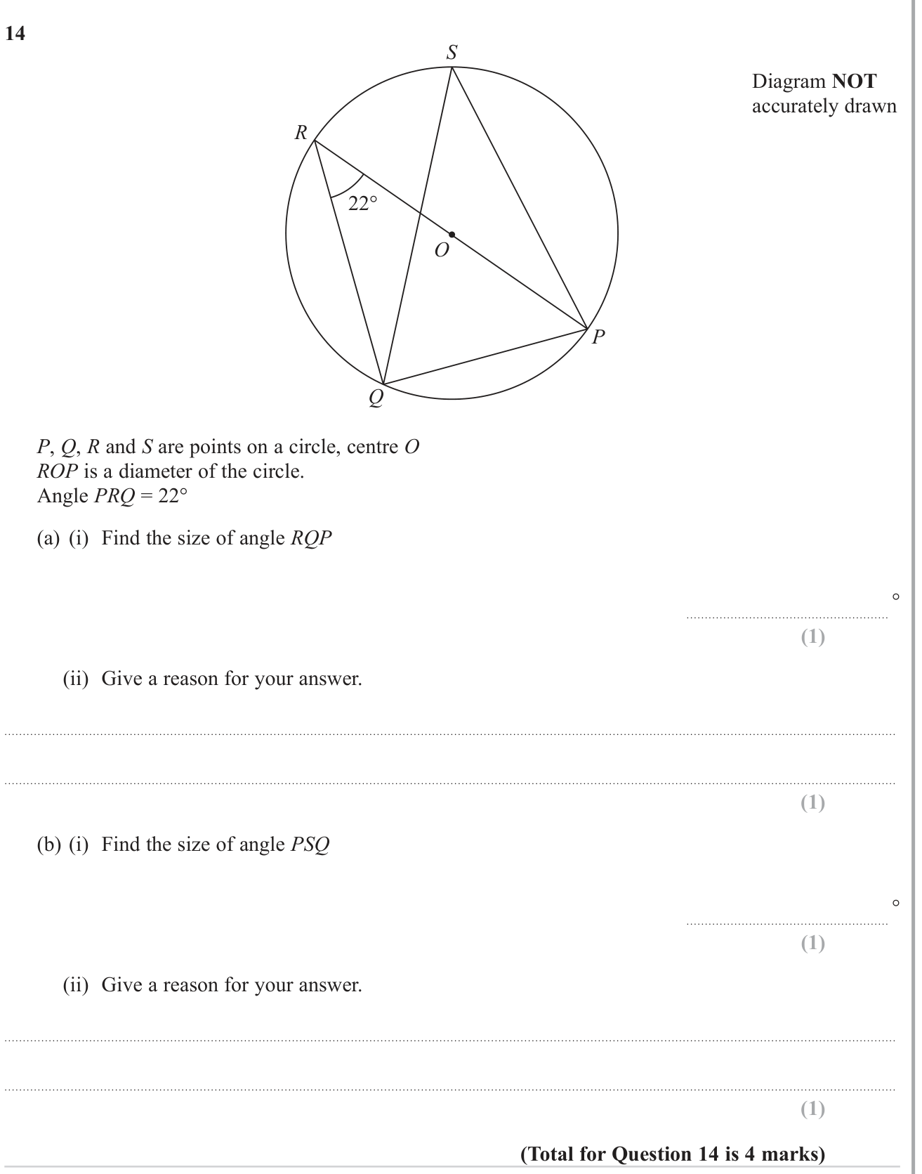 Circle theorems question 7