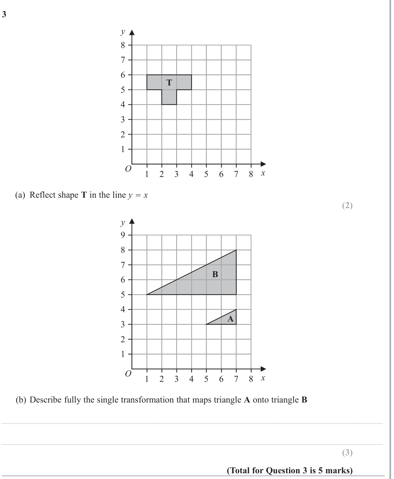 Combined transformations question 2