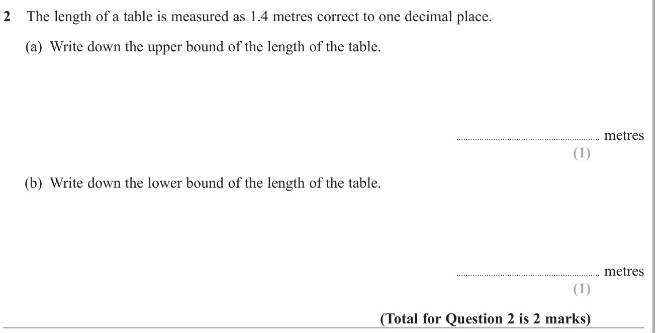 Rounding and Standard Form question 15