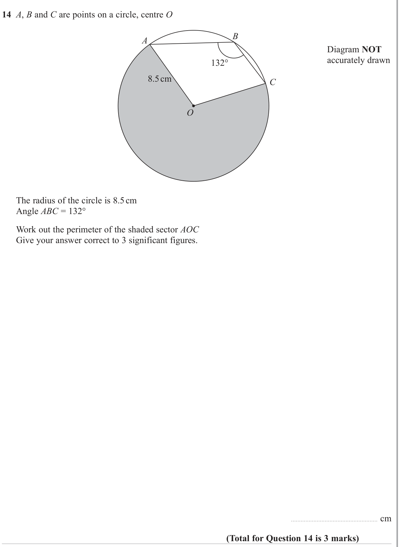 Circle theorems question 9