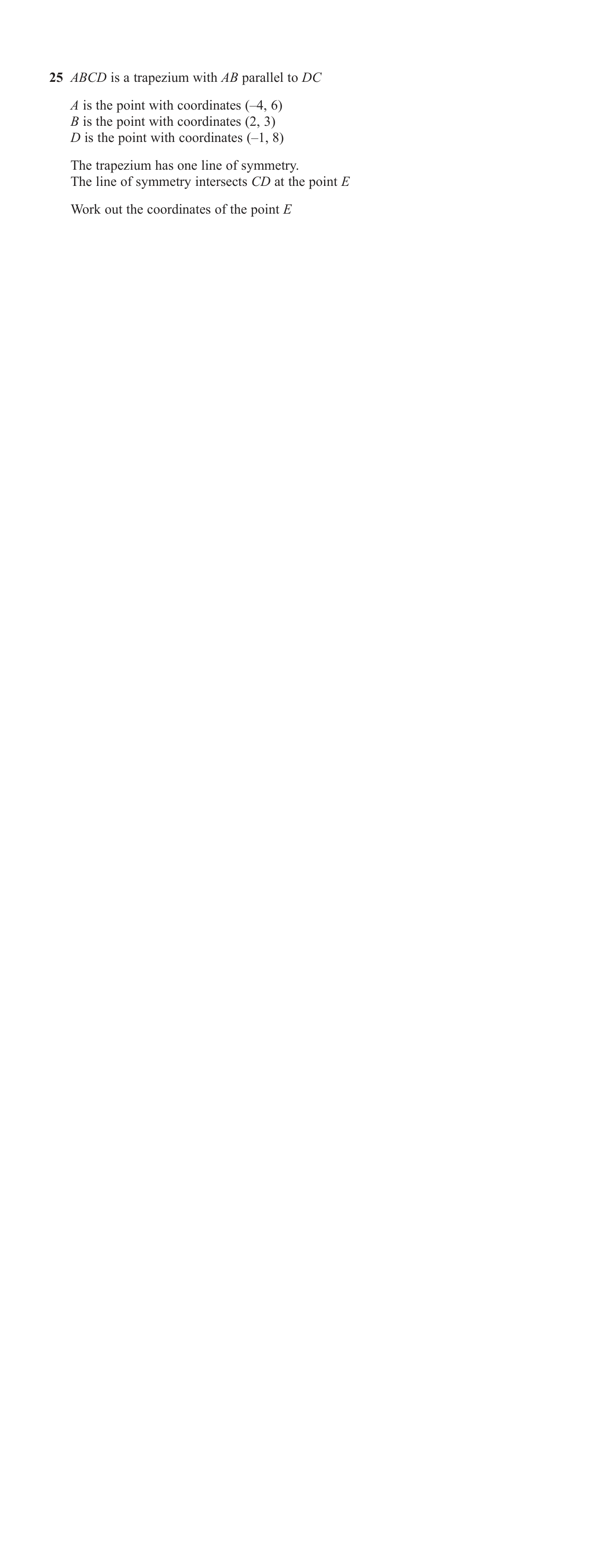 Symmetry question 1