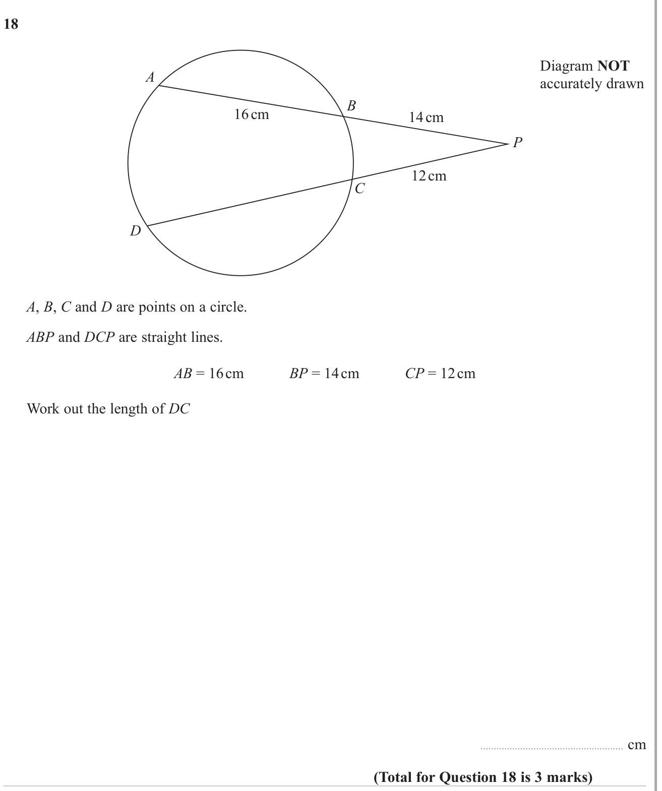Circle theorems question 11