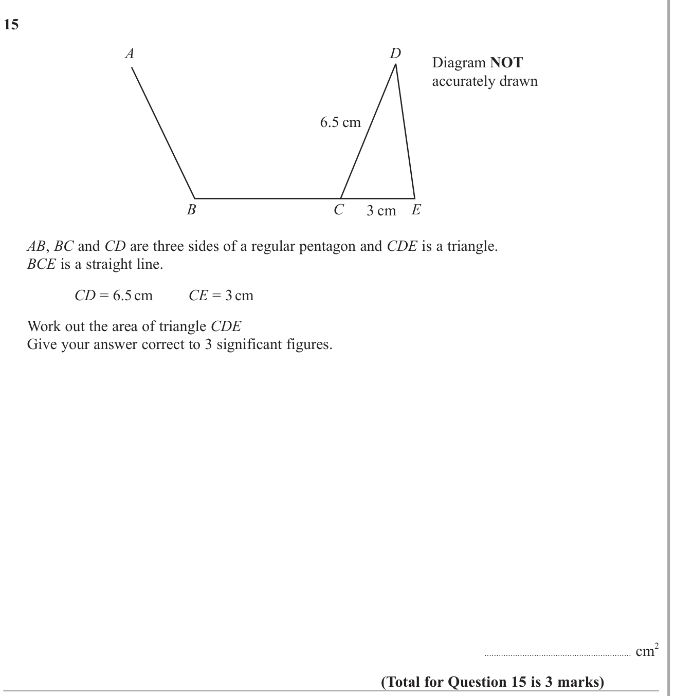 Interior and exterior angles of polygons question 8